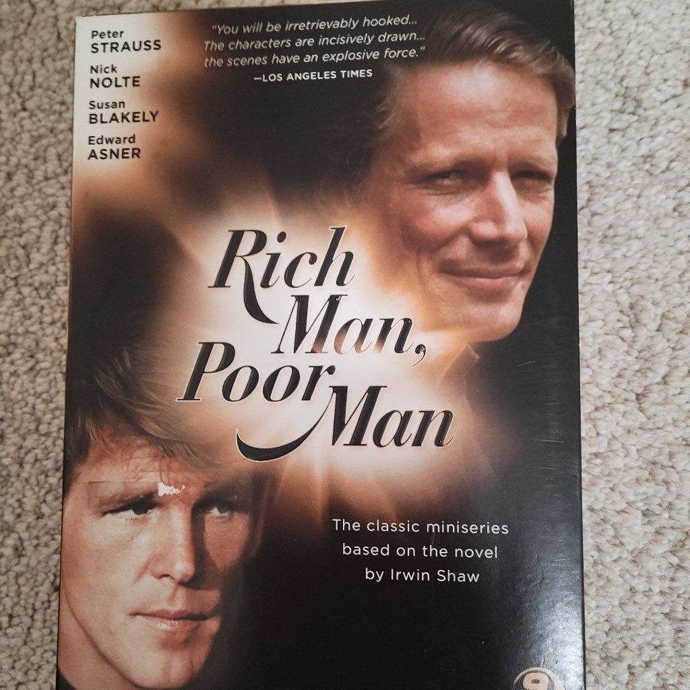 Rich Man Poor Man Complete 9 dvd set LIKE NEW
